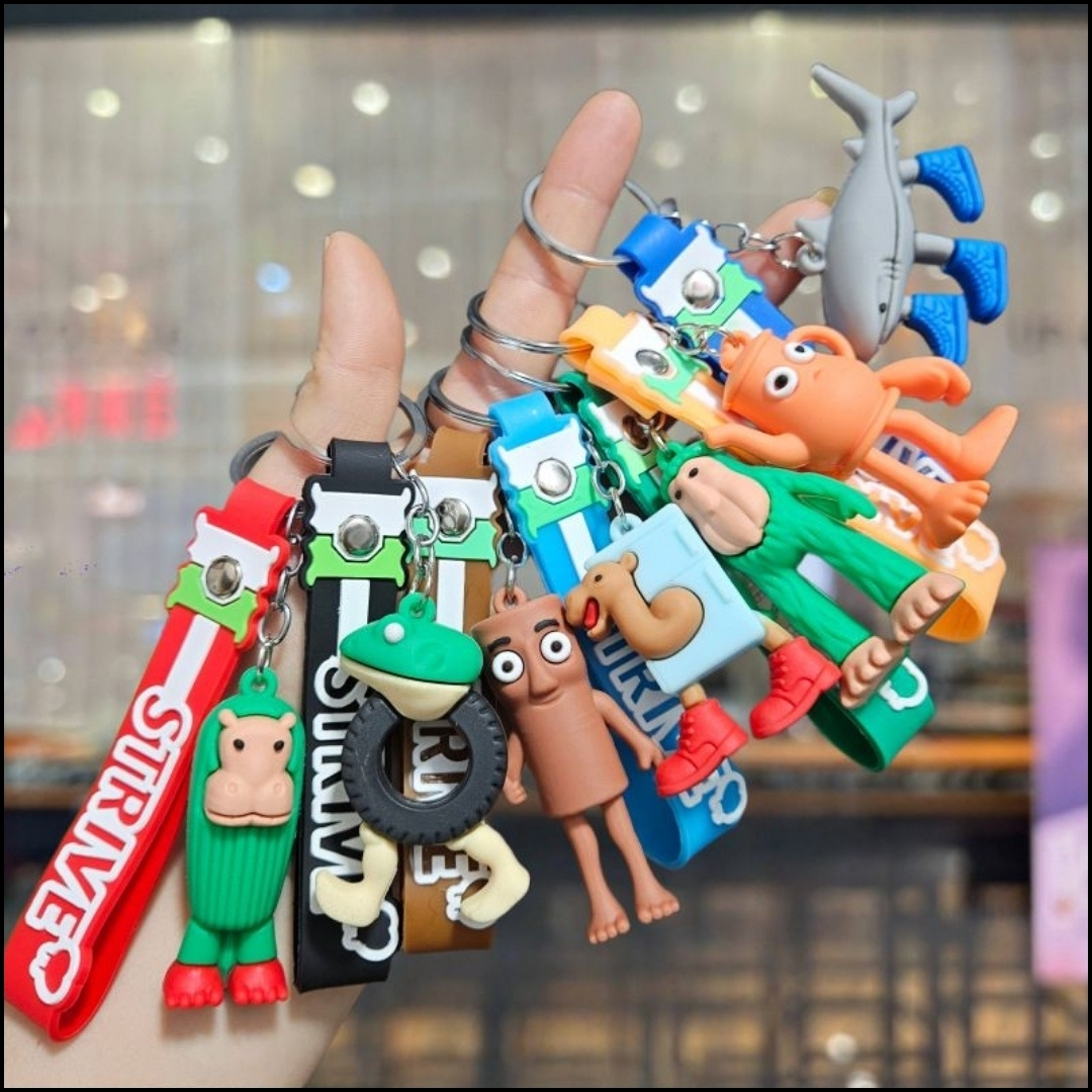 Llaveros animados modelos variados x 1